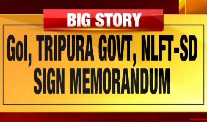 Nlft Sign NLFT signs tripartite settlement agreement with Centre, Tripura govt ...