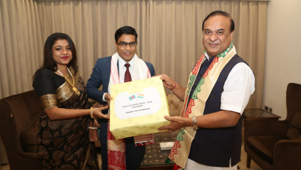 Mango Diplomacy Assam CM thanks Bangladesh PM for the 'delicious