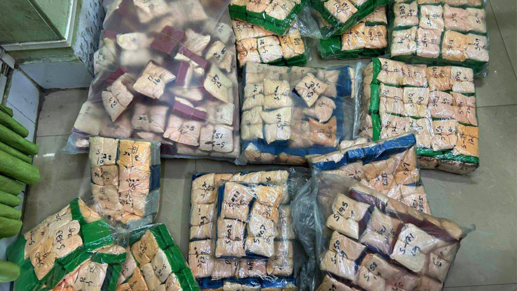 Over 5 kg heroin seized in Aizawl, 2 including a Myanmar national held