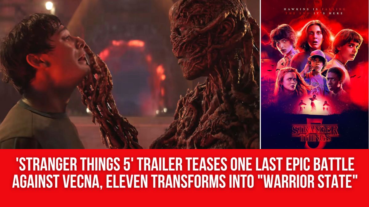 Трейлер «Дивних справ 5» показує останню епічну битву проти Векни, одинадцять перетворюється на «Державу воїнів» Трейлер «Дивних справ 5» показує останню епічну битву проти Векни, одинадцять перетворюється на «Державу воїнів»
