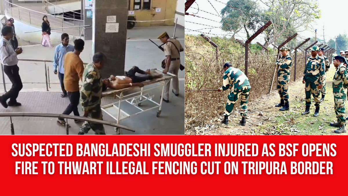 Suspected Bangladeshi Smuggler Injured as BSF Opens Fire to Thwart ...