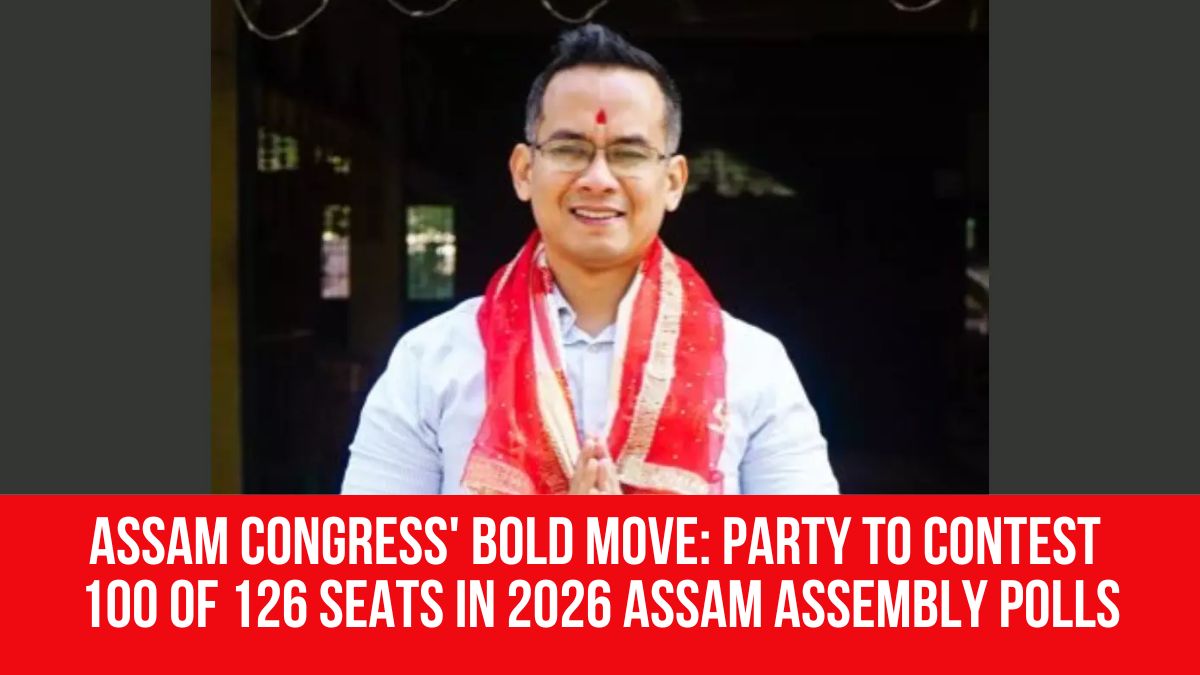 Assam Congress' Bold Move: Party to Contest 100 of 126 Seats in 2026 ...