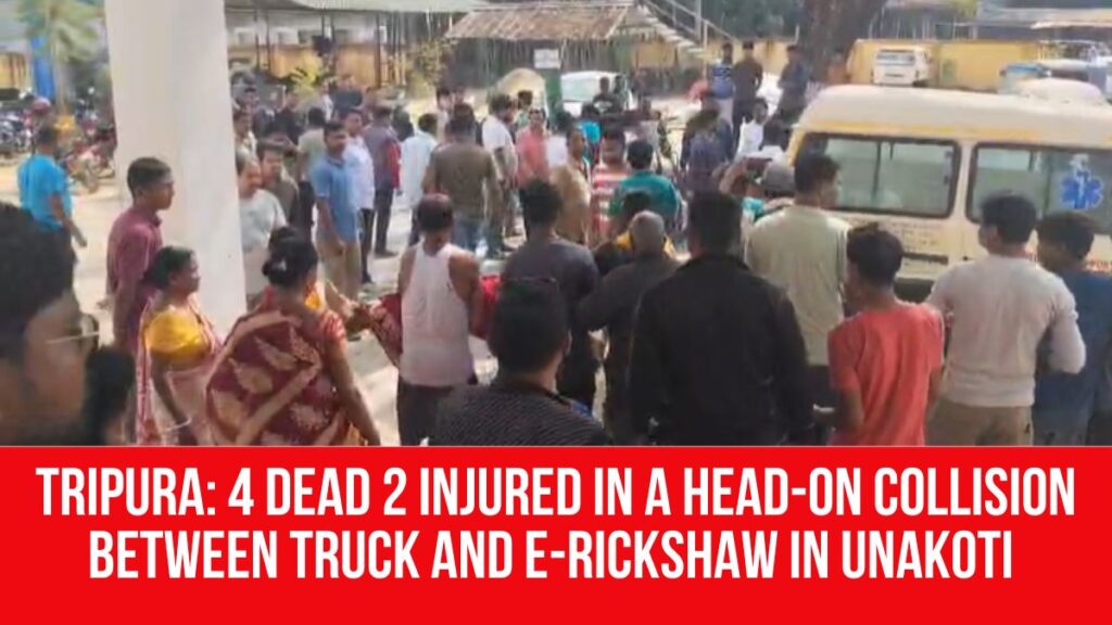 Tripura: 4 Dead 2 Injured in a Head-on Collision Between Truck and E ...