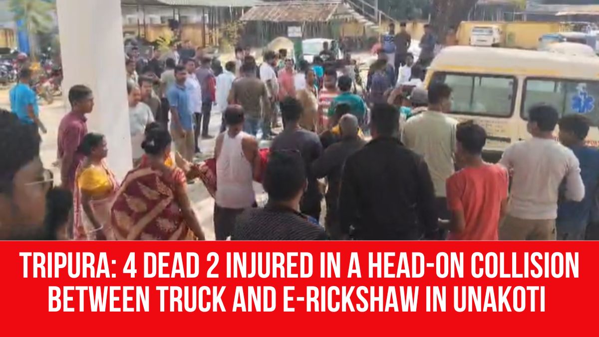 Tripura: 4 Dead 2 Injured in a Head-on Collision Between Truck and E ...