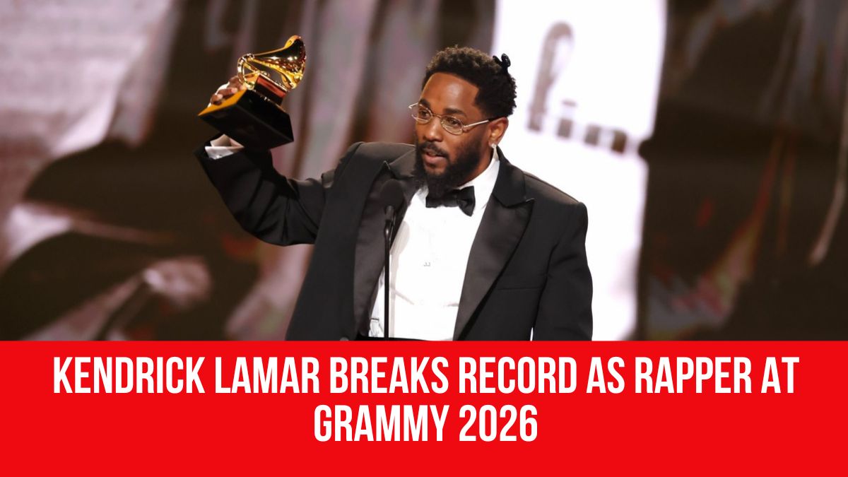 Kendrick Lamar breaks record as rapper at Grammy 2026