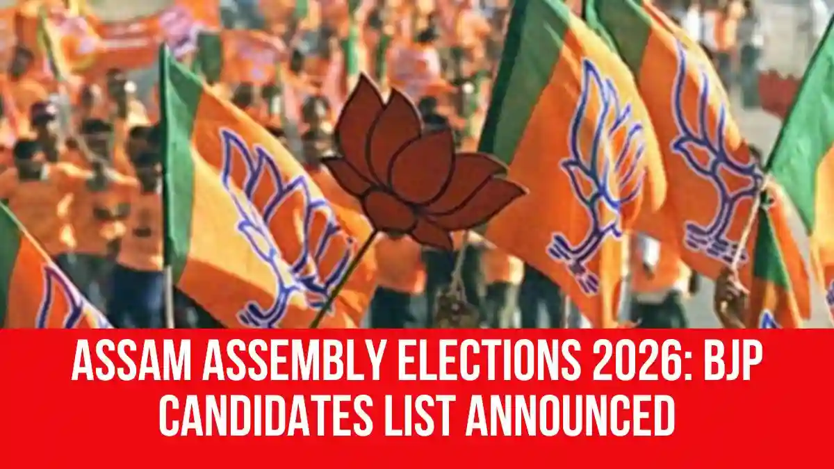 Assam Assembly Elections 2026: BJP Candidates List Announced