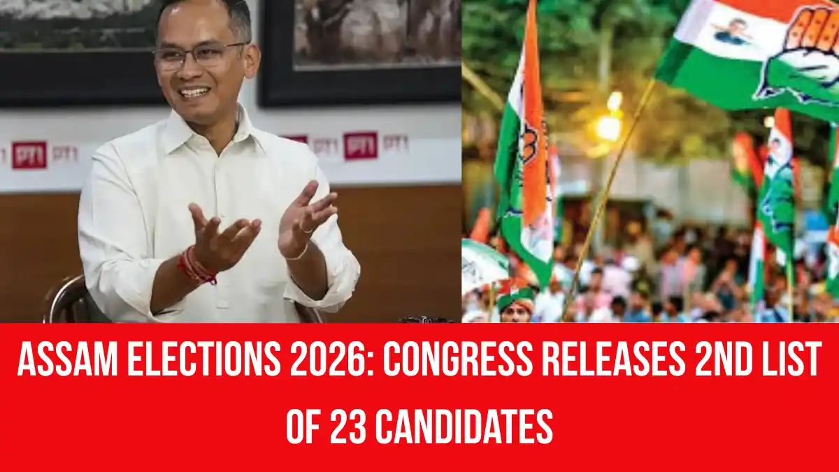 Assam Elections 2026: Congress Releases 2nd List of 23 Candidates