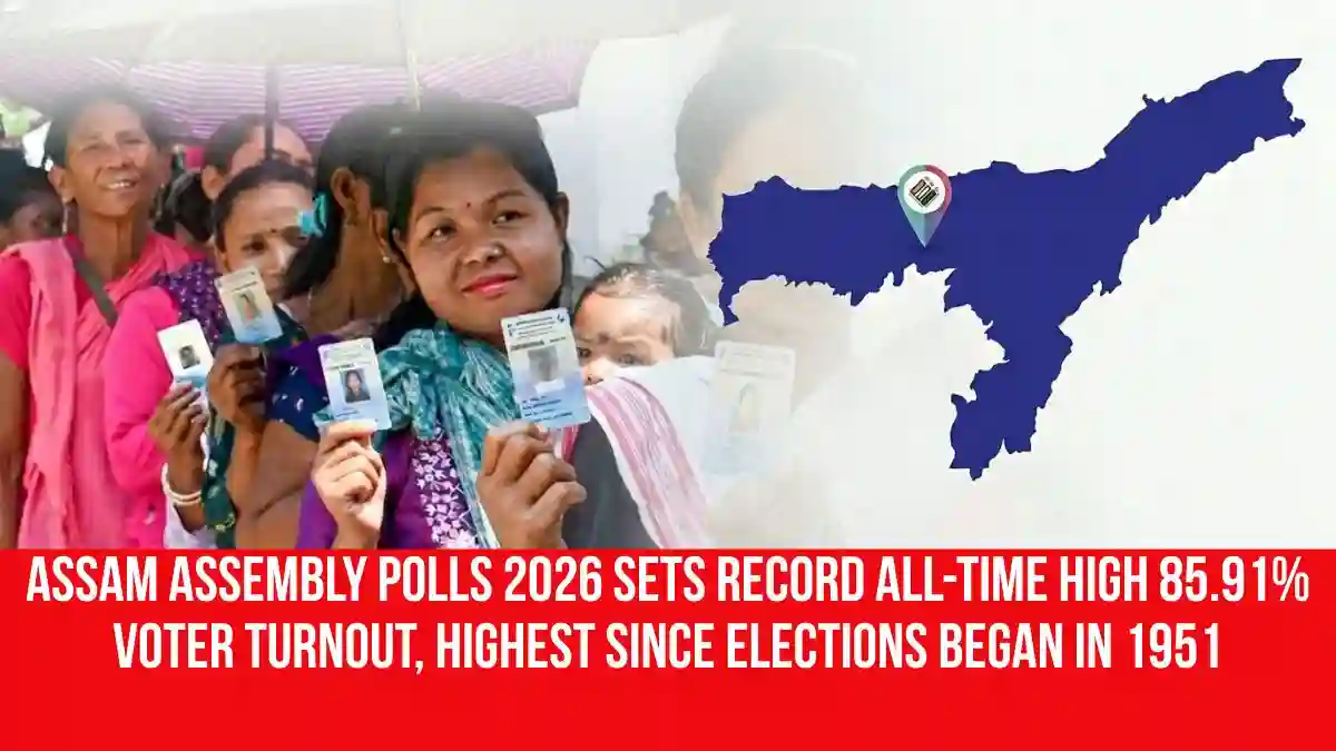 Assam Assembly Polls 2026 Sets Record All-Time High 85.91% Voter ...