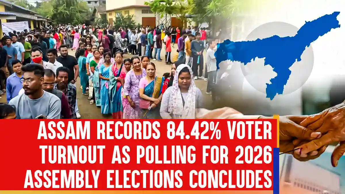 Assam Records 84.42 % Voter Turnout as Polling for 2026 Assembly ...