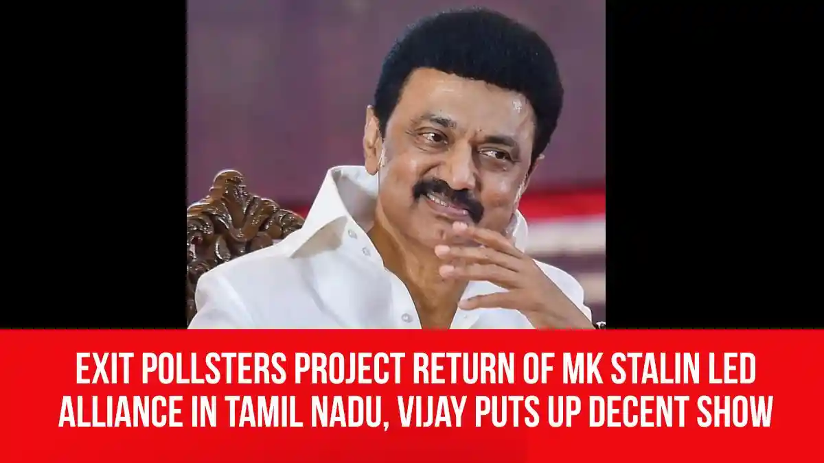 Exit pollsters project return of MK Stalin led alliance in Tamil Nadu ...