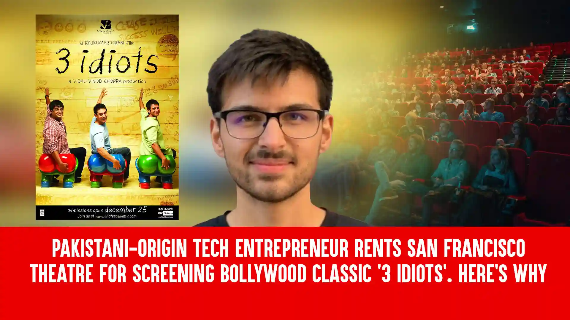 Pakistani-Origin Tech Entrepreneur Rents San Francisco Theatre For ...