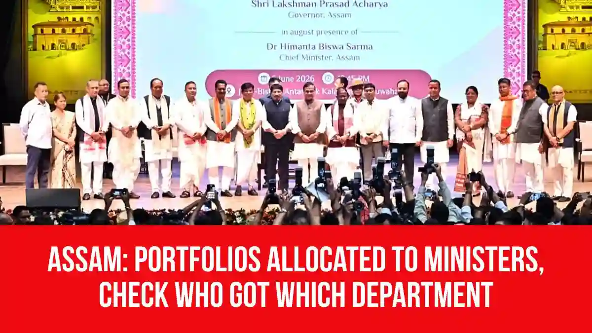Assam: Portfolios Allocated to Ministers, Check Who Got Which Department