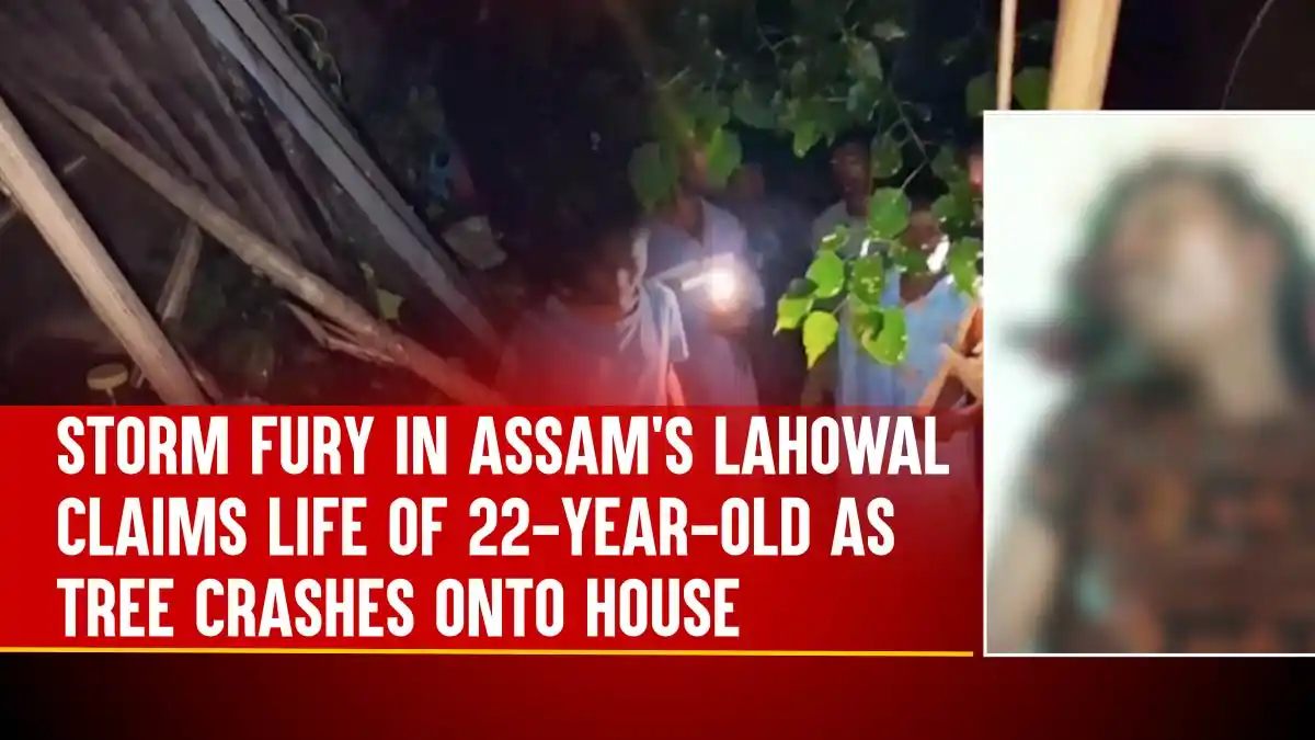 Storm Fury in Assam’s Lahowal Claims Life of 22-Year-Old as Tree ...
