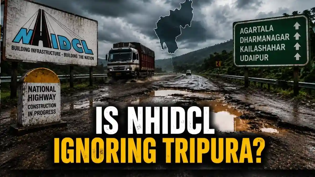 Rs 22,000 Cr Sanctioned for NE Roads, Yet Tripura Highways in Bad Shape, MP Biplab Deb Questions NHIDCL