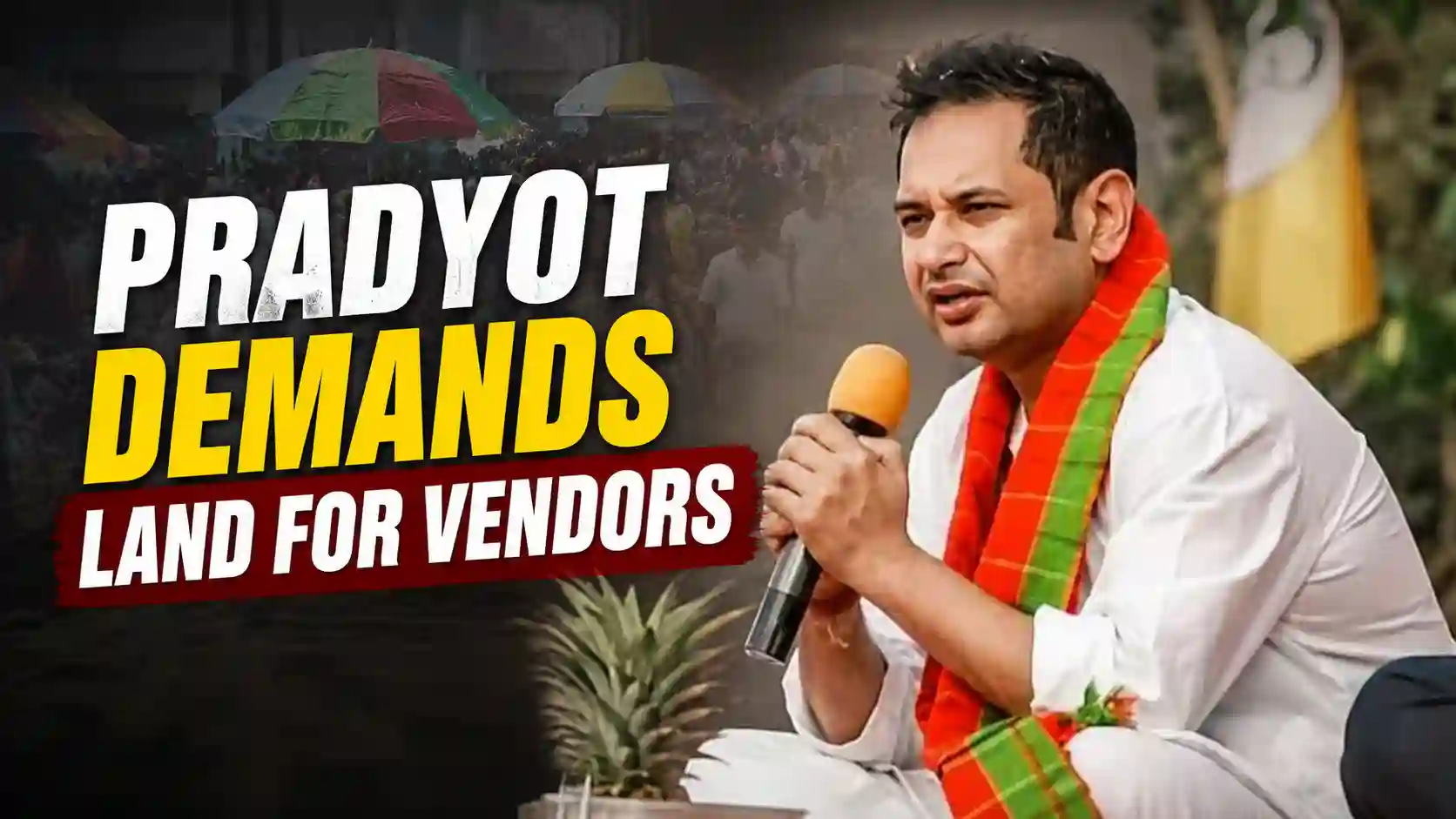 Tripura Govt Targeting Poor Vendors: Pradyot Condemns Demolition of Shops at Nandannagar