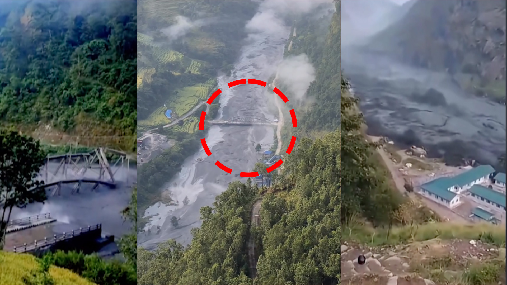Significant Rivers In America Nepal Floods: Budhi Gandaki River Flood Sweeps Away Homes, Bridges in ...